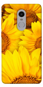 Чехол Букет подсолнухов для Xiaomi Redmi Note 4 (Snapdragon)