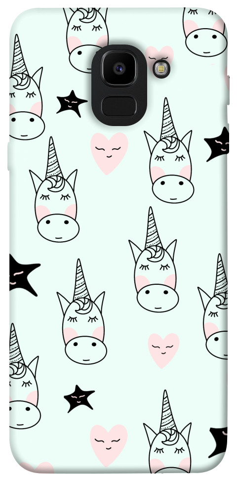 

Чехол Heart unicorn для Galaxy J6 (2018) 1520245