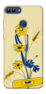 Чехол Українські квіточки для Huawei Enjoy 7S