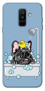 Чехол Dog in shower для Galaxy A6 Plus (2018)
