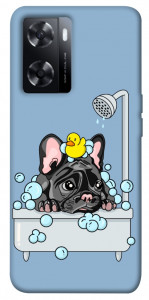 Чехол Dog in shower для Oppo A57s