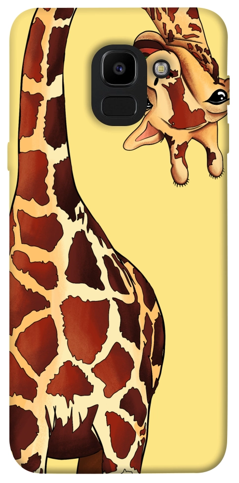 Чехол Cool giraffe для Galaxy J6 (2018)