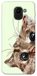 Чохол Cat muzzle для Galaxy J6 (2018)