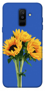 Чехол Bouquet of sunflowers для Galaxy A6 Plus (2018)