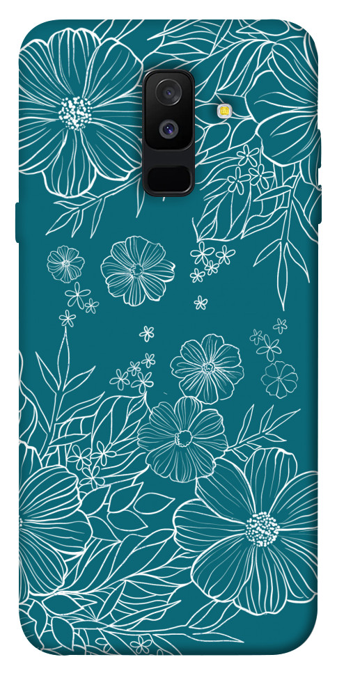 

Чохол Botanical illustration для Galaxy A6 Plus (2018) 1520430