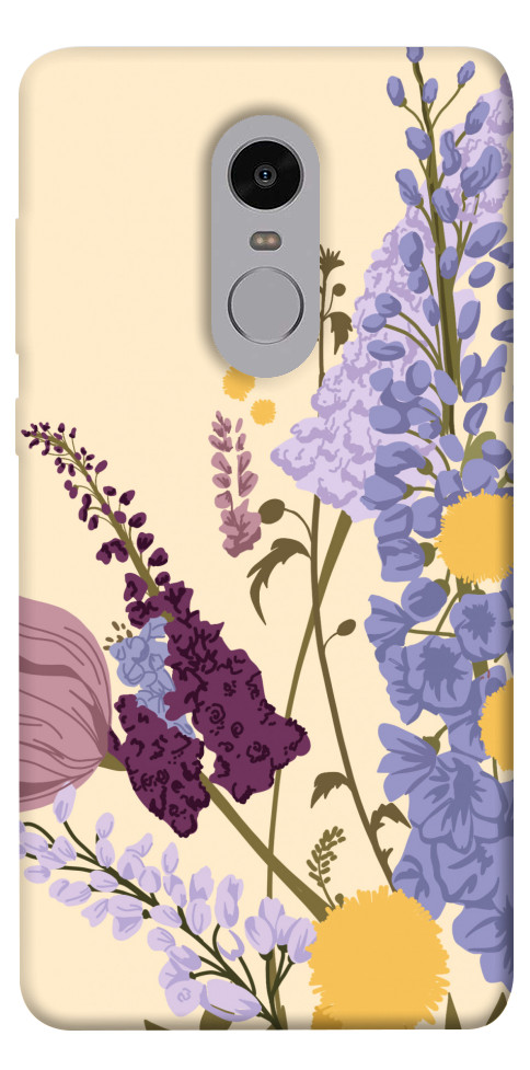 Чохол Flowers art для Xiaomi Redmi Note 4X