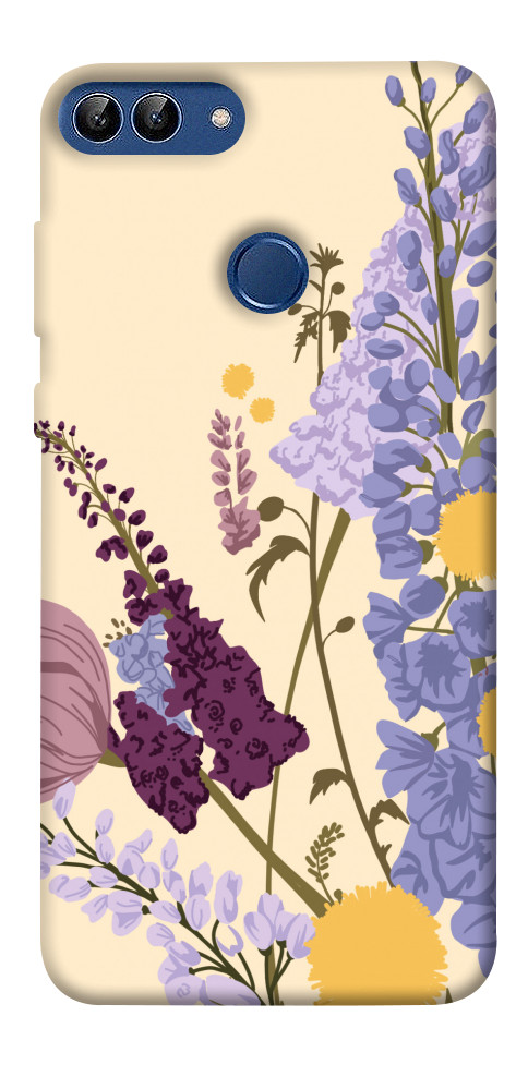 Чехол Flowers art для Huawei P Smart