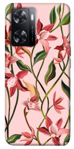 Чохол Floral motifs для Oppo A57s