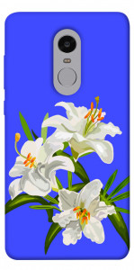 Чехол Three lilies для Xiaomi Redmi Note 4 (Snapdragon)