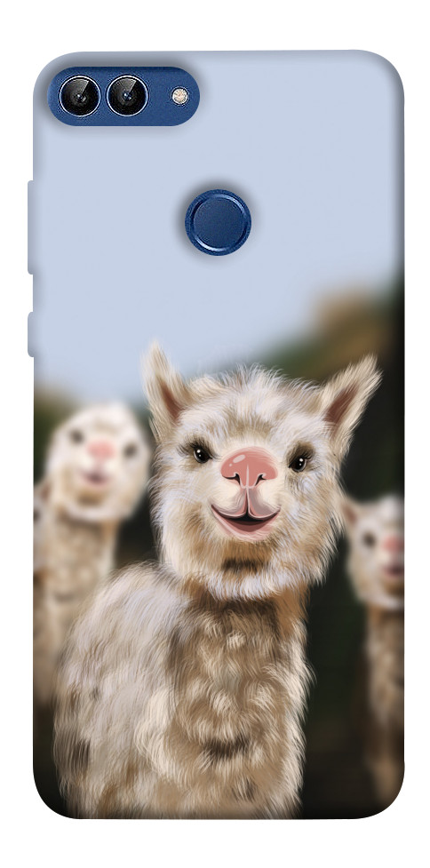 Чохол Funny llamas для Huawei P Smart