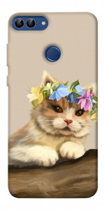 Чехол Cat in flowers для Huawei P Smart