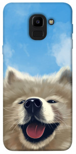 Чохол Samoyed husky для Galaxy J6 (2018)