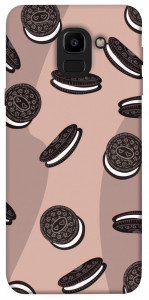 Чехол Sweet cookie для Galaxy J6 (2018)