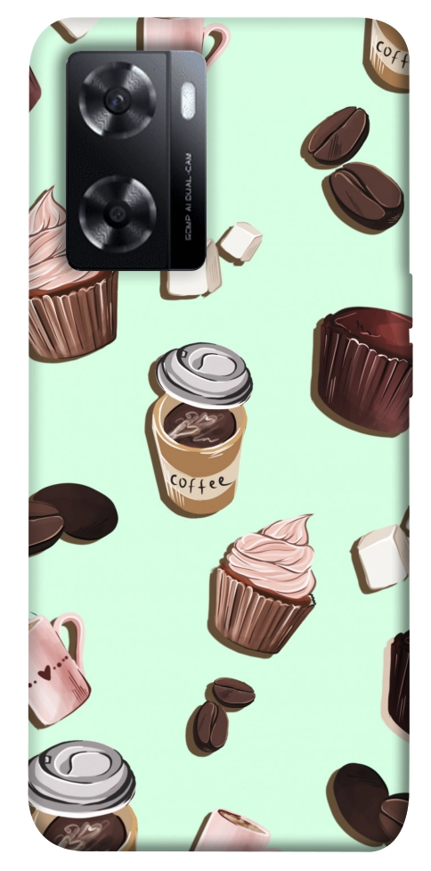 Чехол Coffee and sweets для Oppo A57s