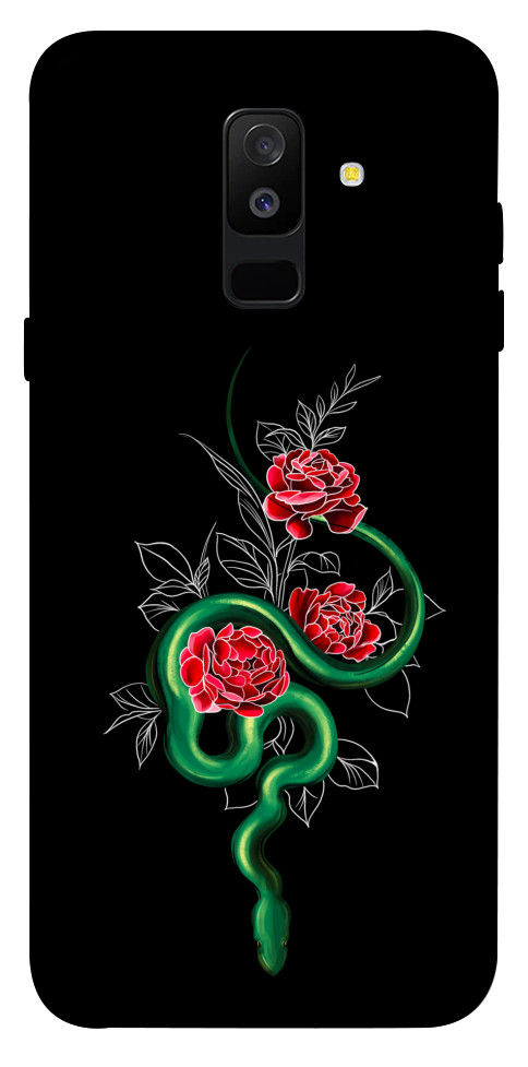 

Чохол Snake in flowers для Galaxy A6 Plus (2018) 1520694