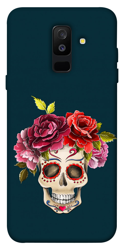 

Чехол Flower skull для Galaxy A6 Plus (2018) 1520706
