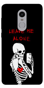 Чехол Leave me alone для Xiaomi Redmi Note 4X