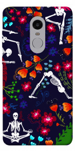 Чехол Yoga skeletons для Xiaomi Redmi Note 4 (Snapdragon)