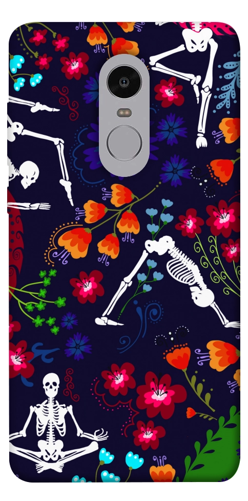 Чохол Yoga skeletons для Xiaomi Redmi Note 4X