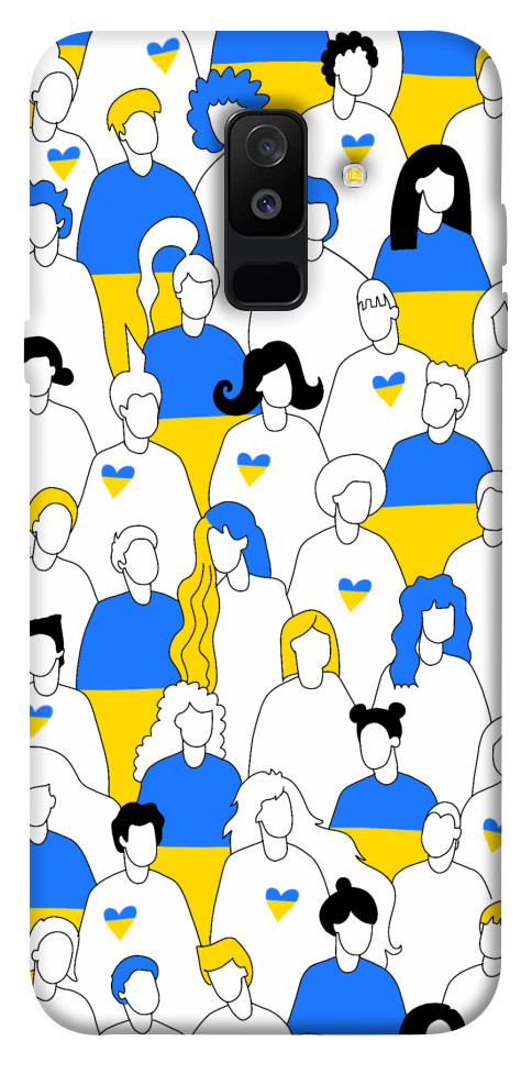 

Чехол Люди для Galaxy A6 Plus (2018) 1520936