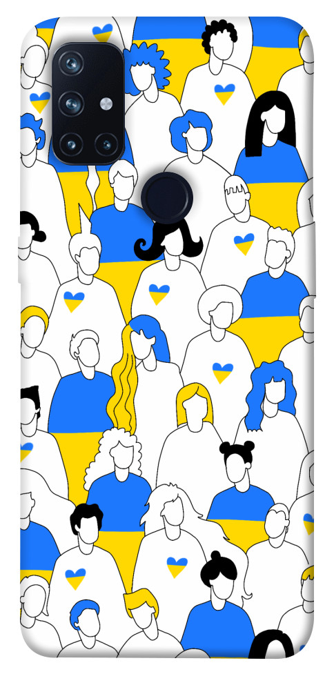 

Чохол Люди для OnePlus Nord N10 5G 1520945