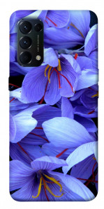 Чехол Фиолетовый сад для Oppo Reno 5 4G