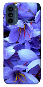 Чохол Фіолетовий сад для Motorola Moto G41