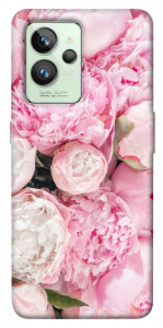 Чохол Pink peonies для Realme GT2