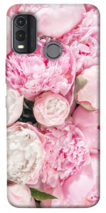 Чехол Pink peonies для Nokia G11 Plus