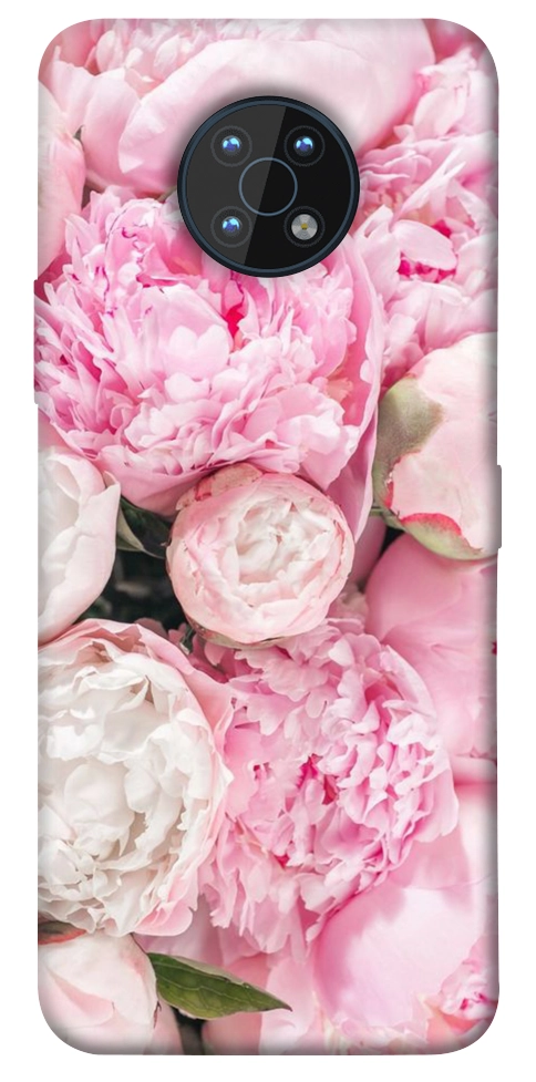 Чохол Pink peonies для Nokia G50