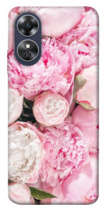 Чехол Pink peonies для Oppo A17