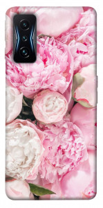 Чехол Pink peonies для Xiaomi Poco F4 GT