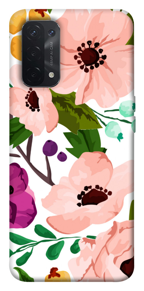 

Чехол Акварельные цветы для Oppo A54 5G 1521836