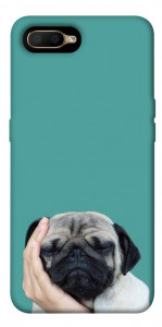 Чехол Спящий мопс для Oppo AX5
