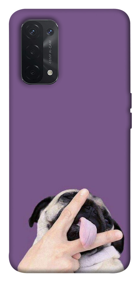 

Чехол Мопс для Oppo A54 5G 1522082