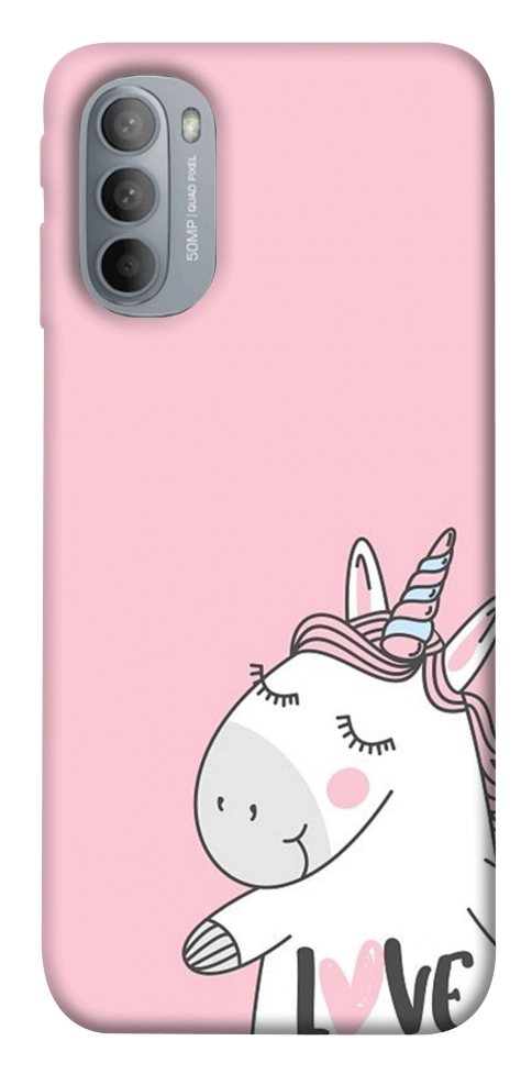 Чехол Unicorn love для Motorola Moto G31