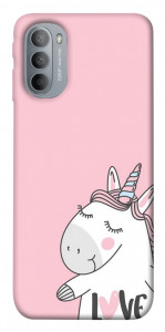 Чохол Unicorn love для Motorola Moto G31