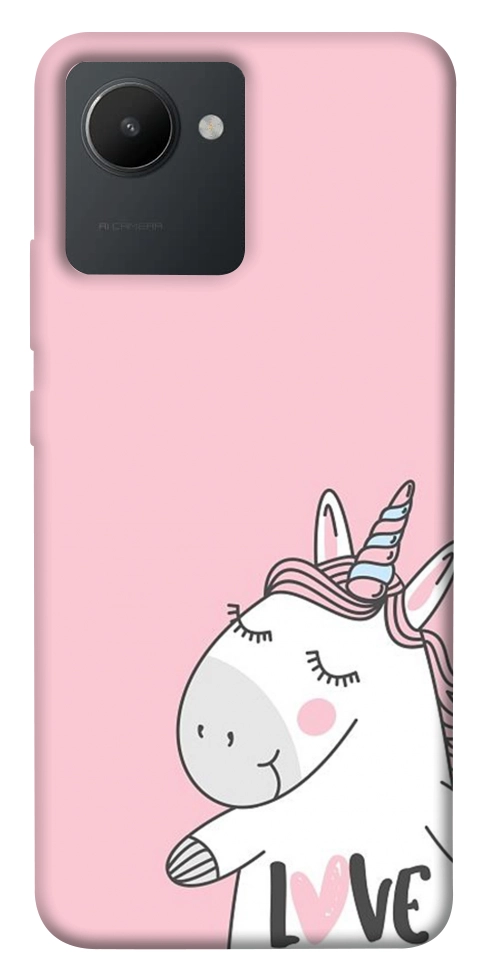 Чехол Unicorn love для Realme C30