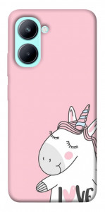 Чехол Unicorn love для Realme C33