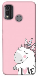 Чехол Unicorn love для Nokia G11 Plus