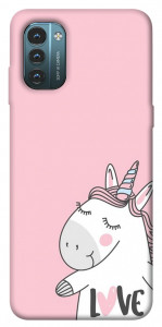 Чехол Unicorn love для Nokia G21