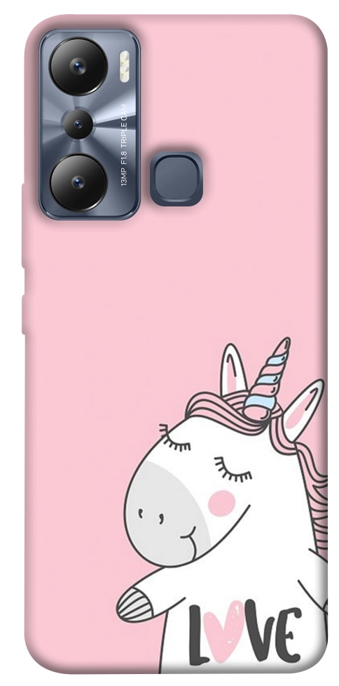 Чехол Unicorn love для Infinix Hot 20i