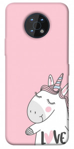 Чохол Unicorn love для Nokia G50