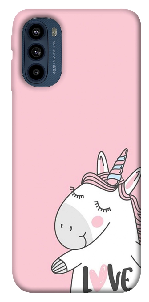 Чохол Unicorn love для Motorola Moto G41