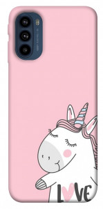 Чехол Unicorn love для Motorola Moto G41