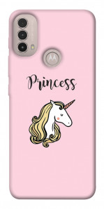 Чохол Princess unicorn для Motorola Moto E40