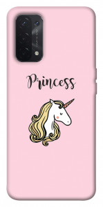 Чехол Princess unicorn для Oppo A54 5G