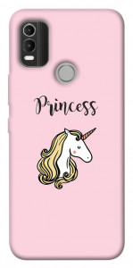 Чехол Princess unicorn для Nokia C21 Plus