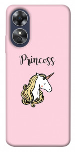 Чохол Princess unicorn для Oppo A17