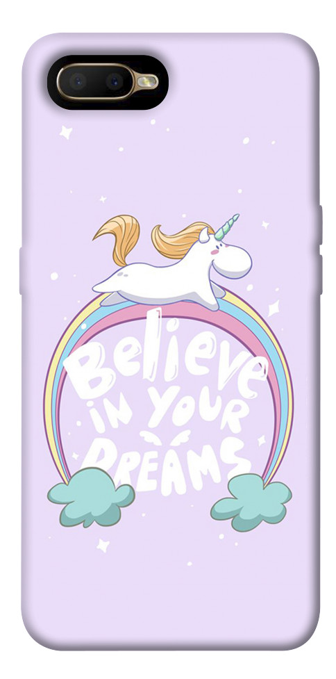 

Чохол Believe in your dreams unicorn для Oppo AX5 1523018